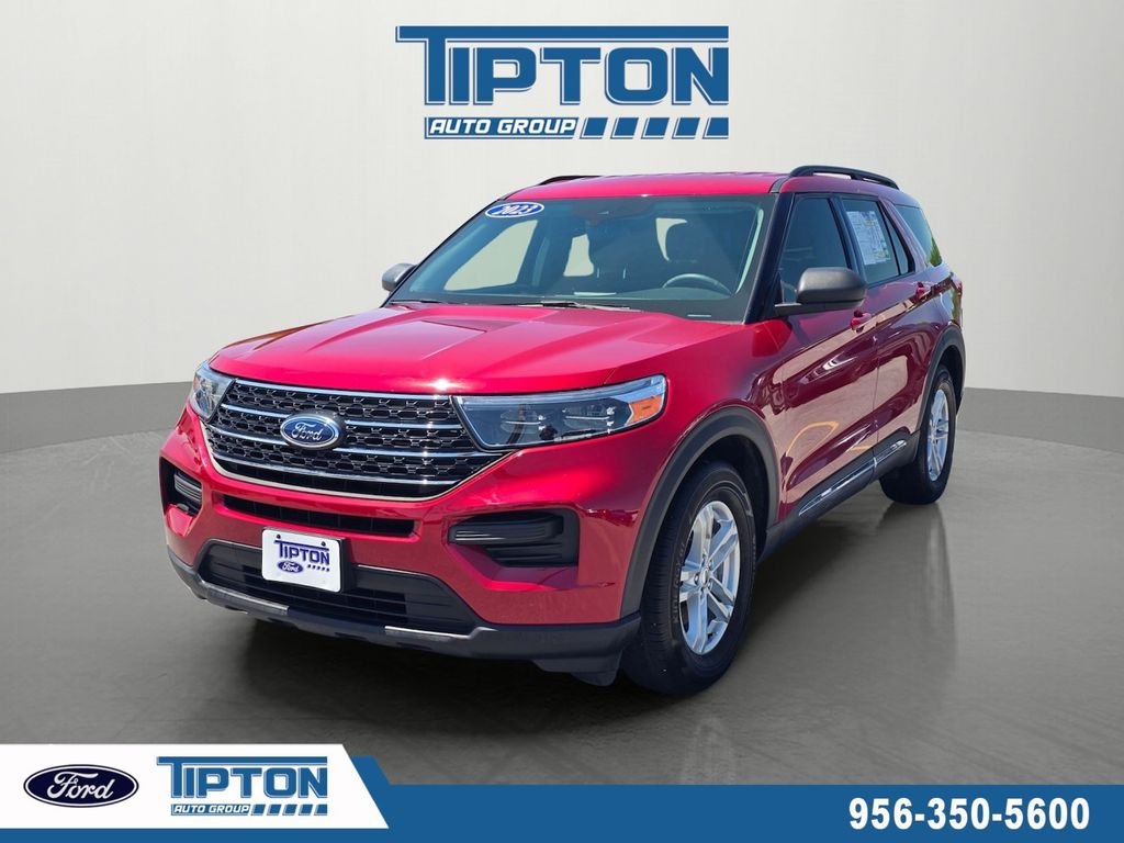 Used 2023 Red Ford XLT image 1