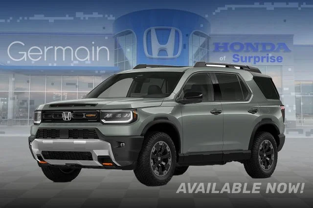 New 2026 Ash Green Metallic Honda TrailSport Elite image 1