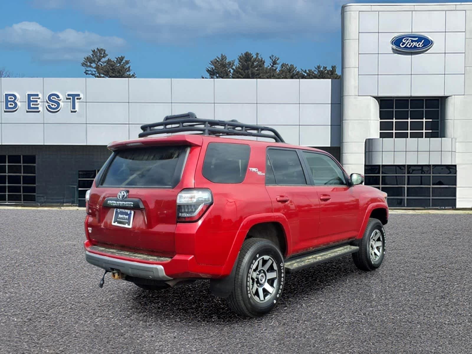 Used 2022 Barcelona Red Metallic Toyota TRD Off Road image 7