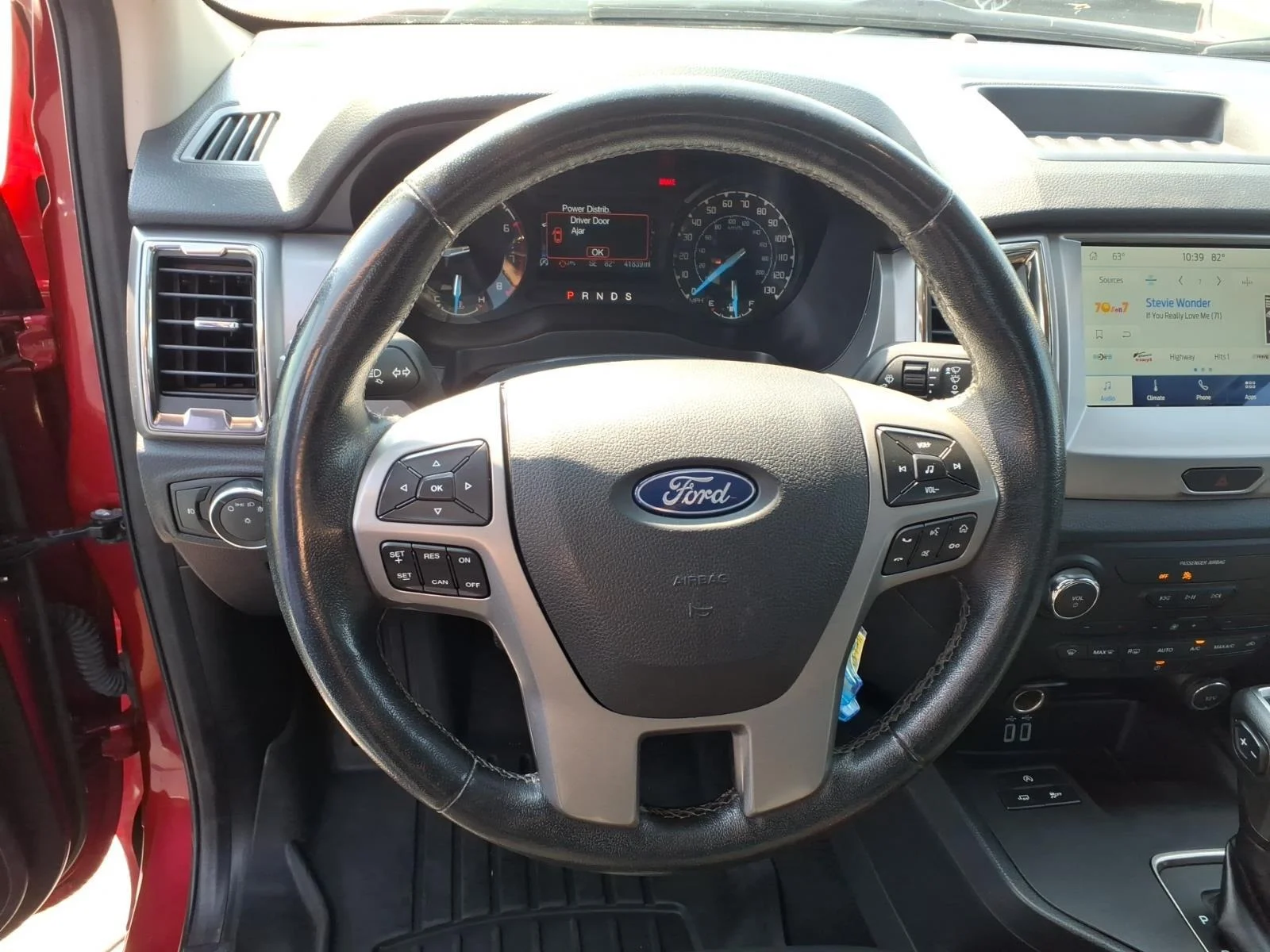 Used 2021 Rapid Red Metallic Tinted Clearcoat Ford XLT image 7