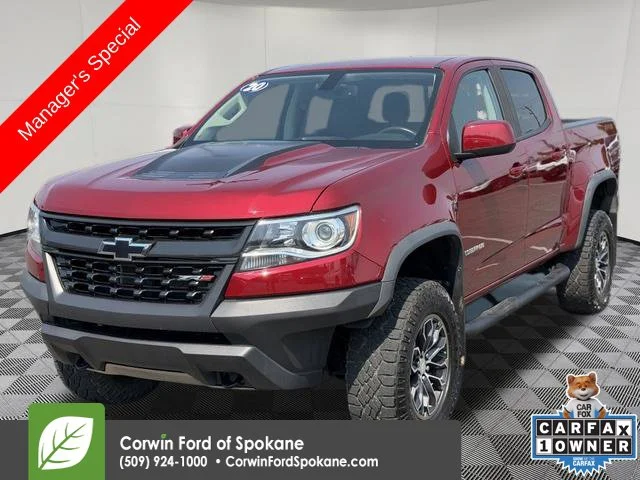 Used 2020 Cajun Red Tintcoat Chevrolet ZR2 image 1