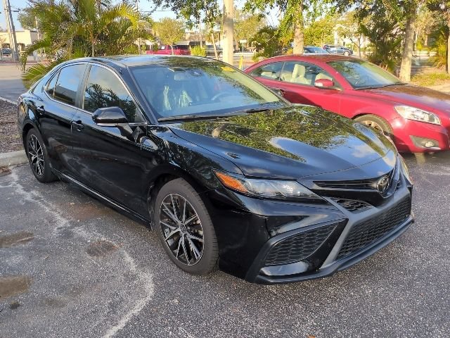 Used 2024 Black Toyota SE image 1