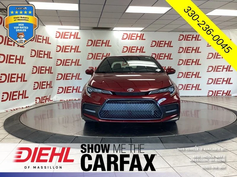 Used 2022 Red Toyota SE image 2