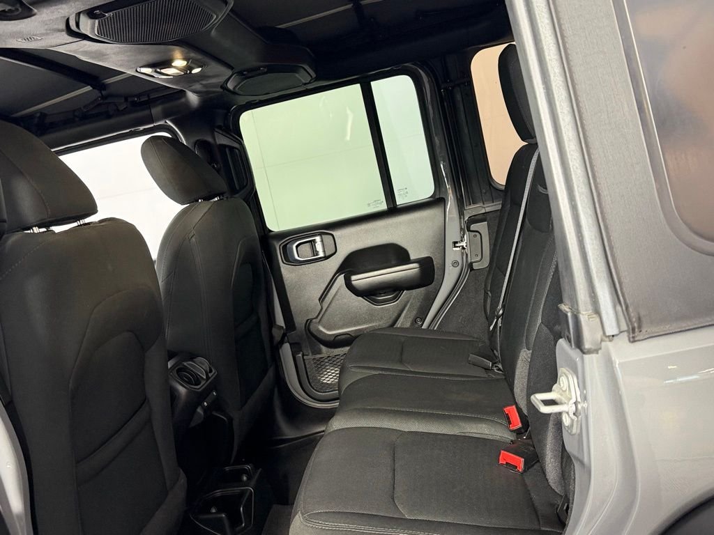 Used 2021 Gray Clearcoat Jeep Unlimited Sport S image 23