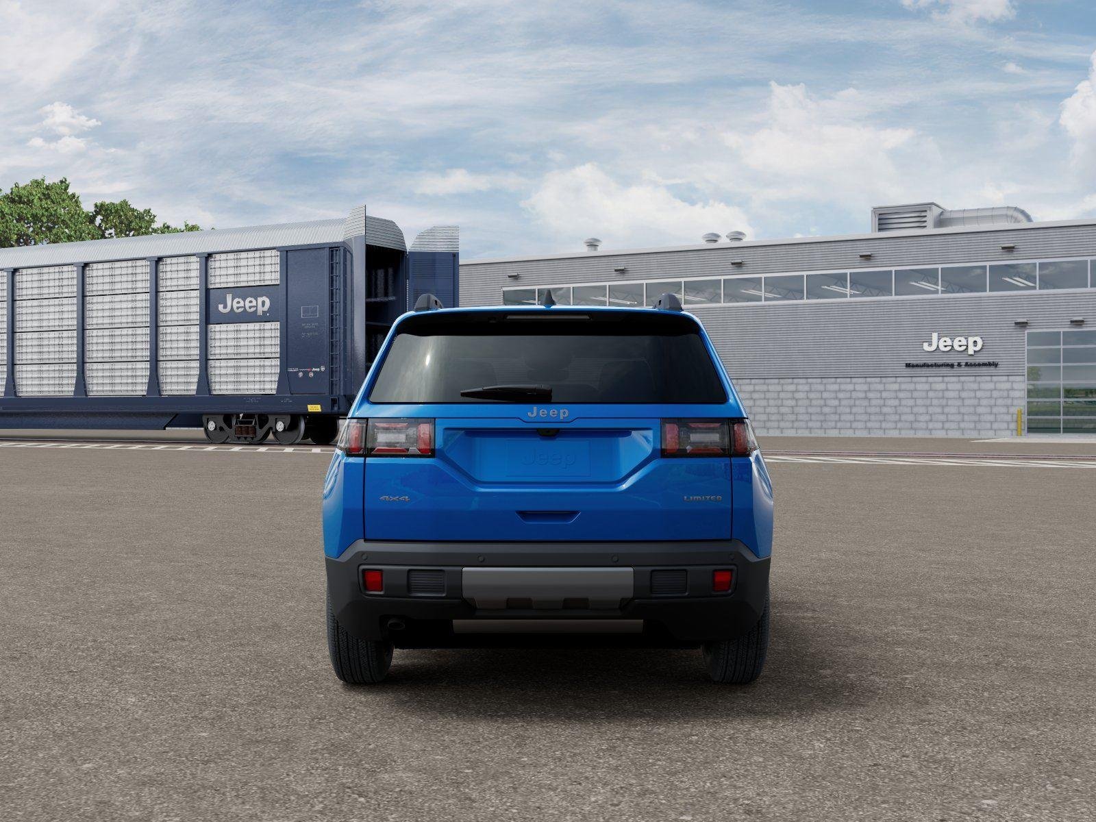 New 2026 Hydro Blue Pearl-Coat Exterior Paint Jeep Limited image 7