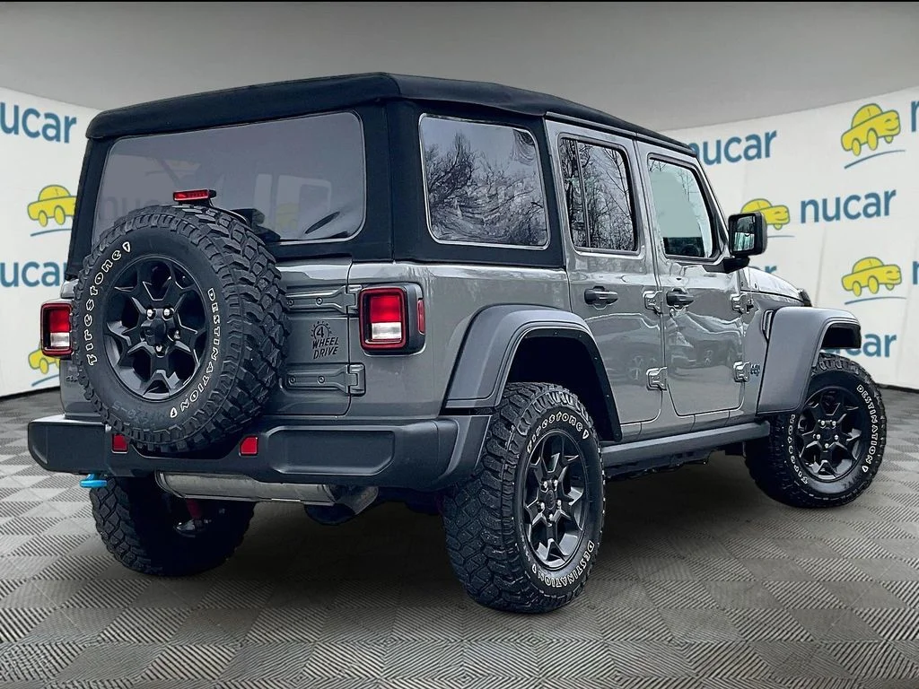 Used 2023 Gray Jeep Base 4xe image 6