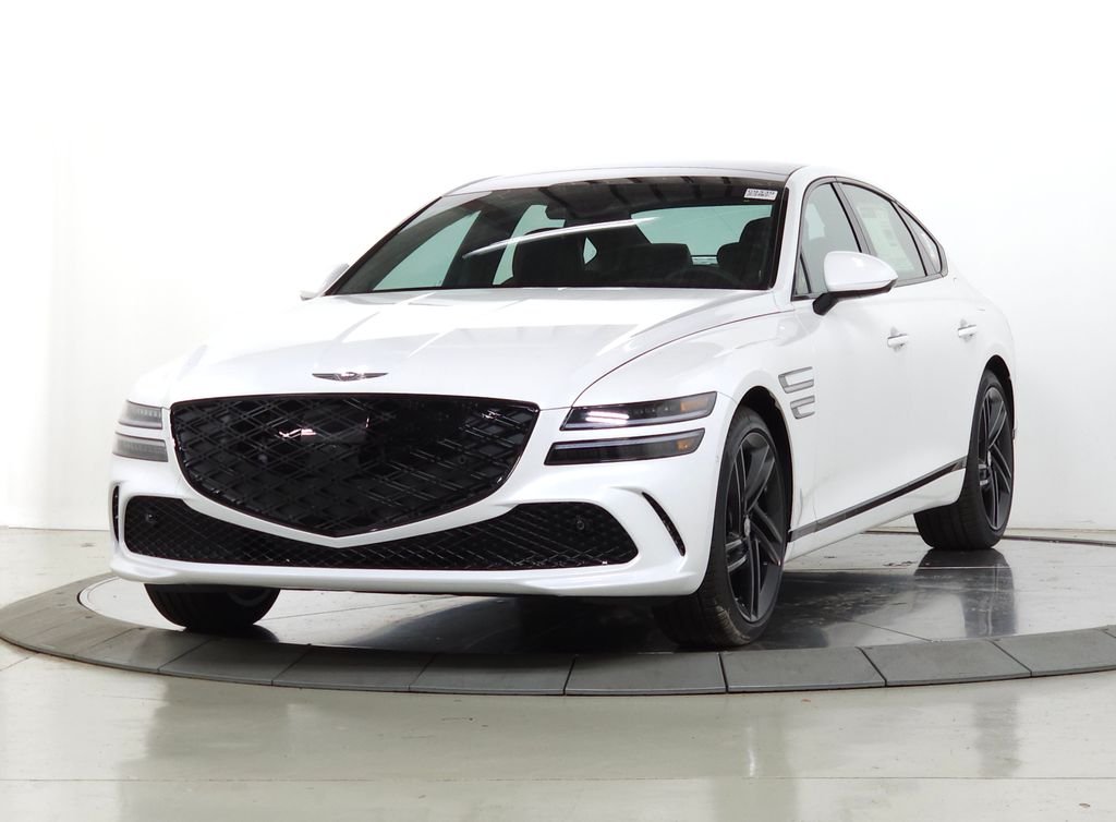 New 2026 White Genesis 3.5T PRESTIGE BLACK image 3
