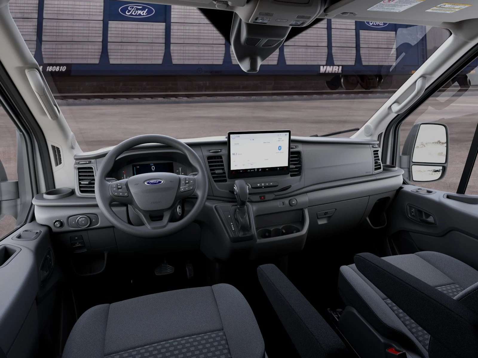 New 2027 Oxford White Ford Cargo Van image 9