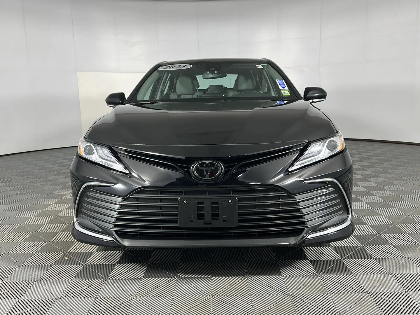 Used 2023 Midnight Black Metallic Toyota XLE image 2