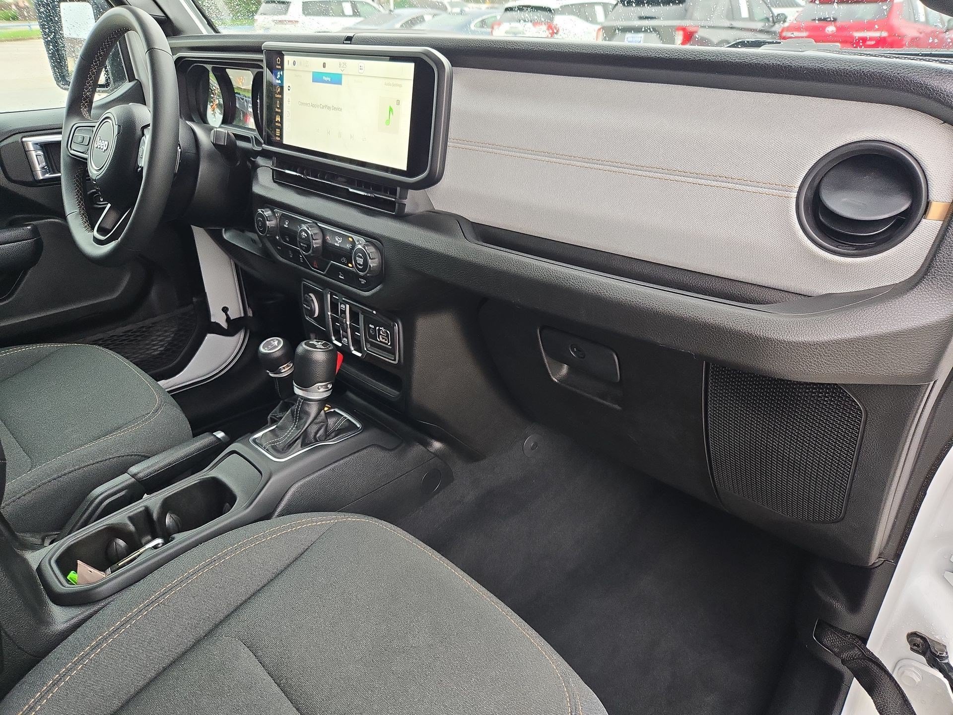 Used 2025 Bright White Clearcoat Jeep Sport S image 31