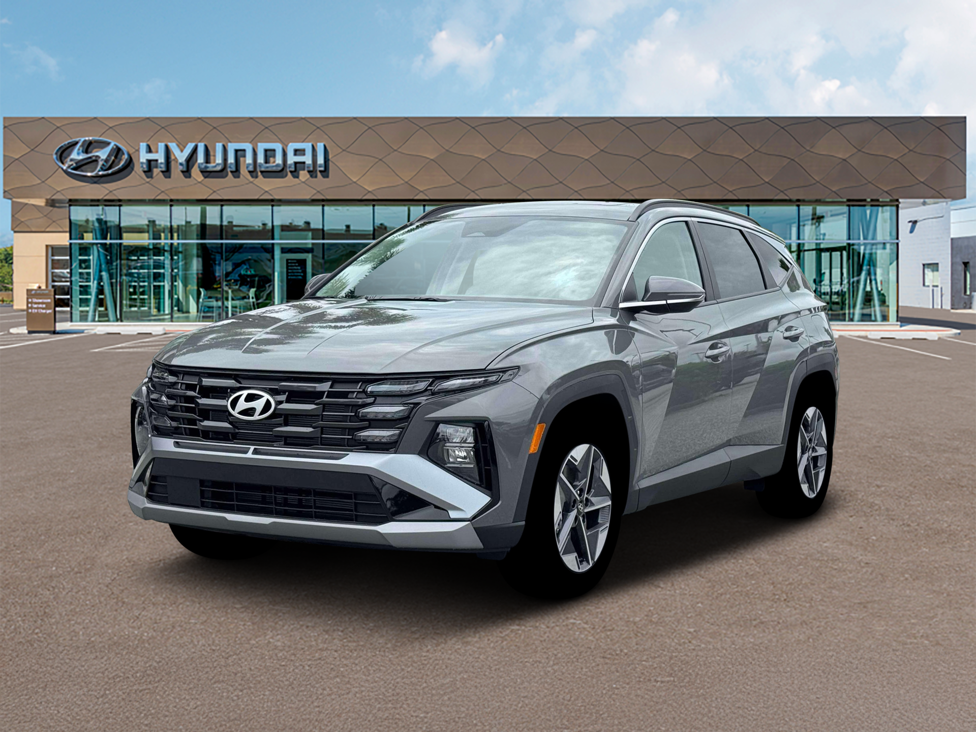 New 2026 Hampton Gray Hyundai SEL Premium FWD image 1