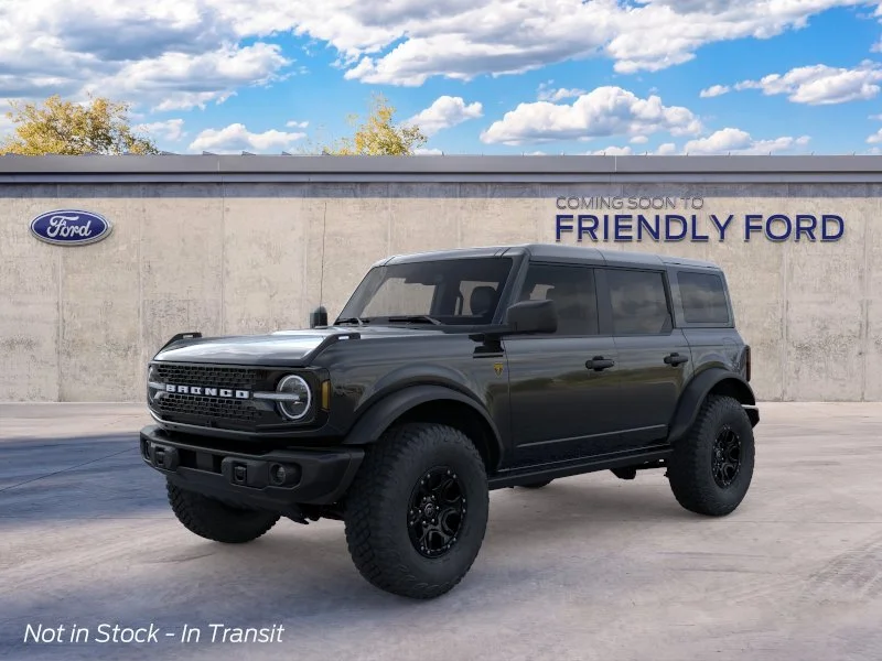 New 2026 Shadow Black Ford Badlands® image 1