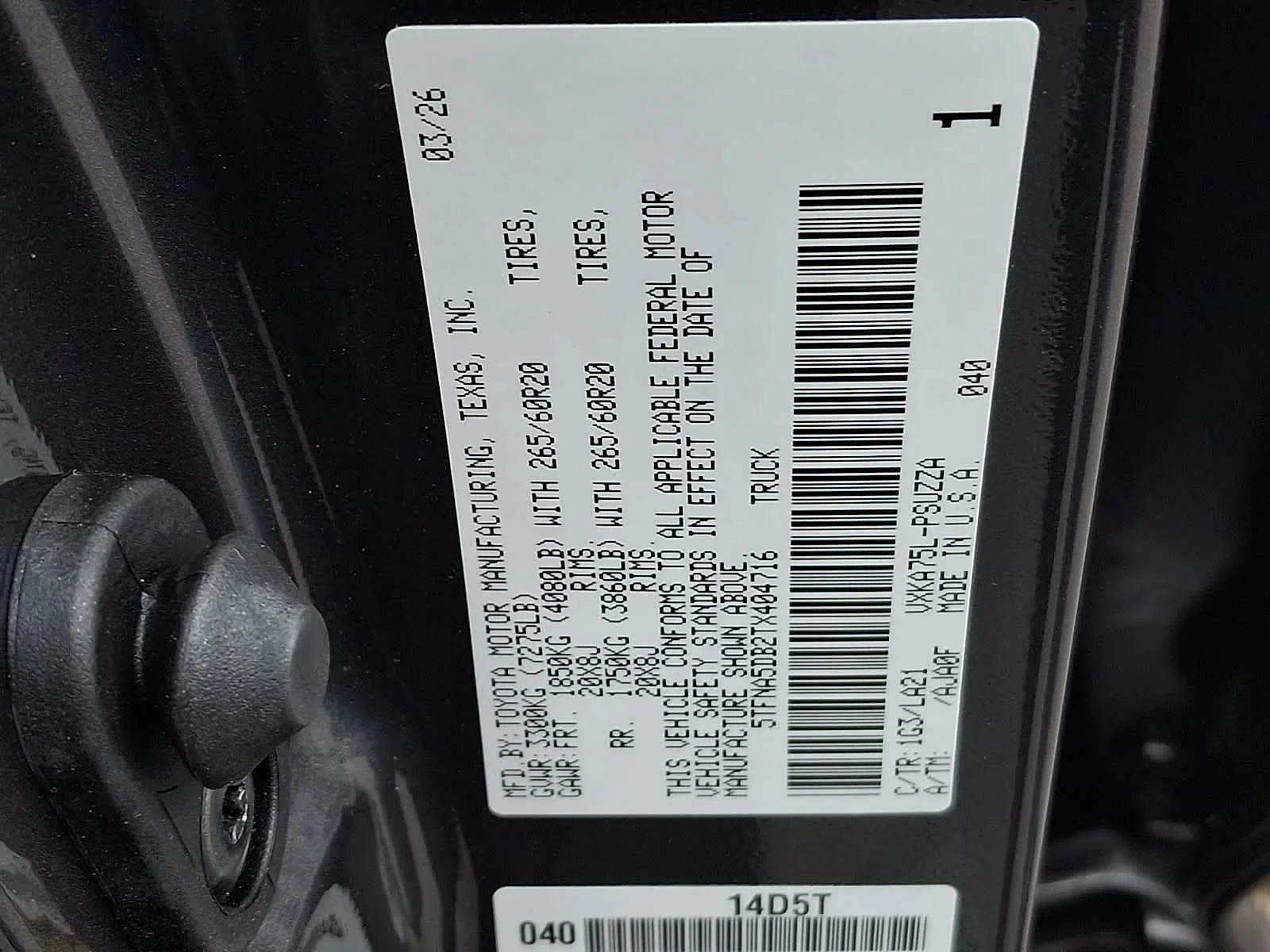 New 2026 Magnetic Gray Metallic Toyota  Platinum image 18