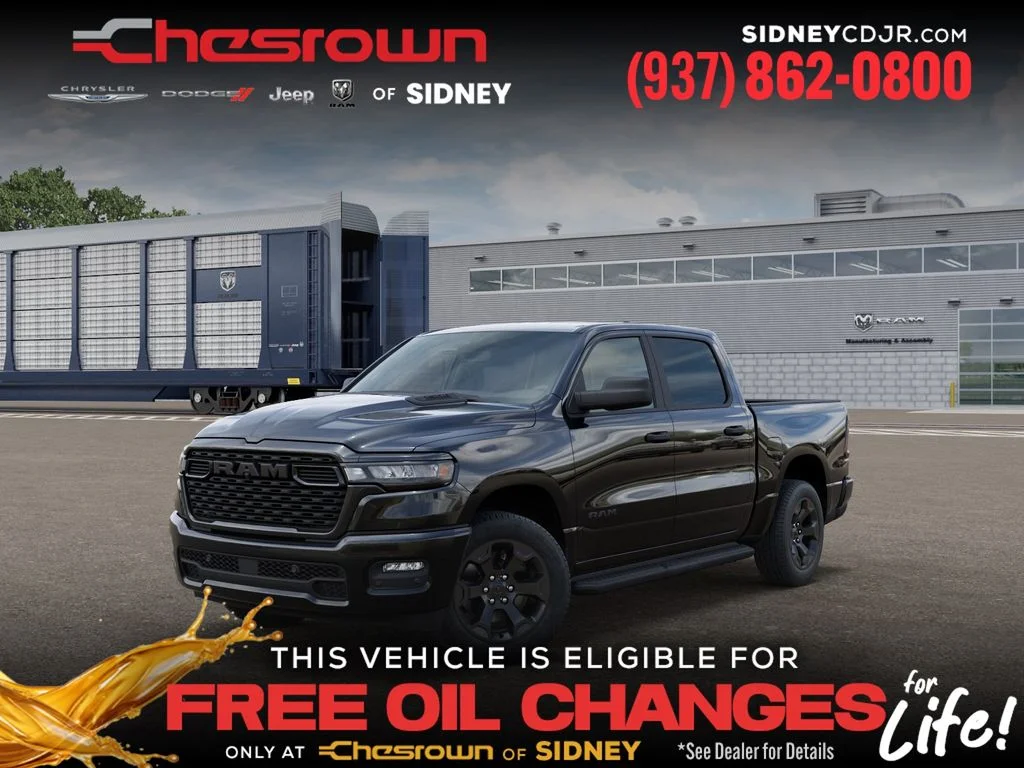New 2026 Diamond Black Crystal Pearl-Coat Exterior Paint RAM Express image 1