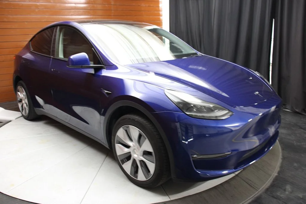 Used 2023 Deep Blue Metallic Tesla Long Range image 51