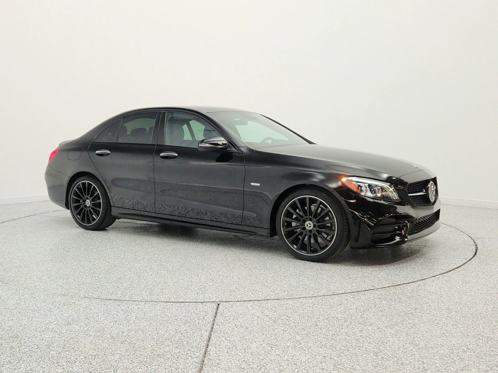 Certified Used 2021 Black Mercedes-Benz C 300 Sedan image 3