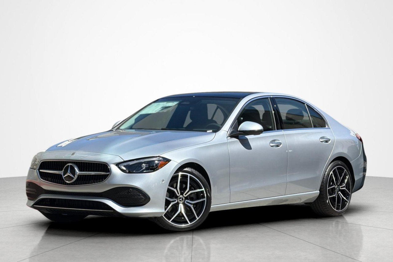 New 2026 Cirrus Silver Metallic Mercedes-Benz C 300 Sedan image 1