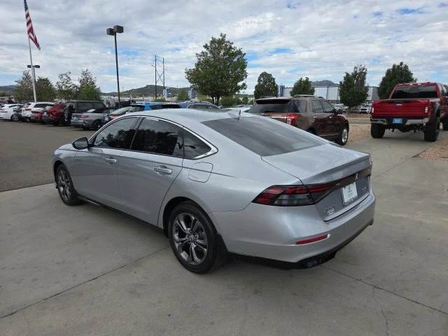 Certified Used 2025 Solar Silver Metallic Honda HYBRID EX-L image 47