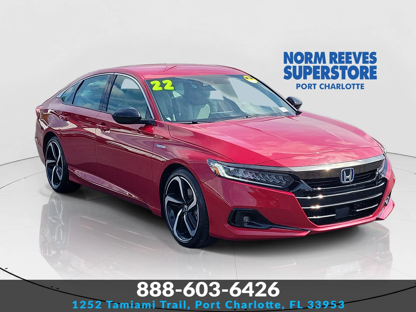 Certified Used 2022 San Marino Red Honda Sport image 37