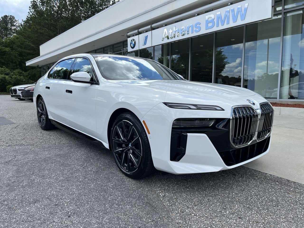 Used 2025 BMW i7 50 with VIN WBY43EJ00SCV13527 for sale in Athens, GA