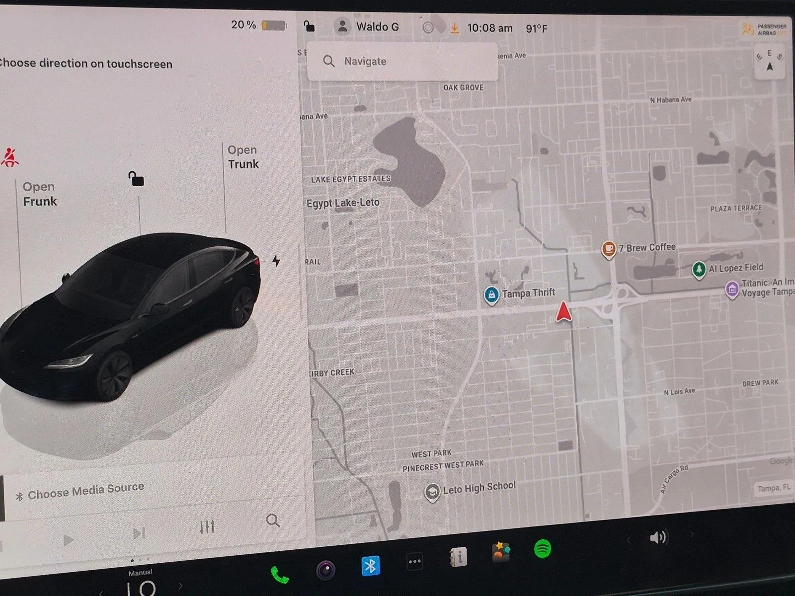 Used 2025 Diamond Black Tesla Standard image 12