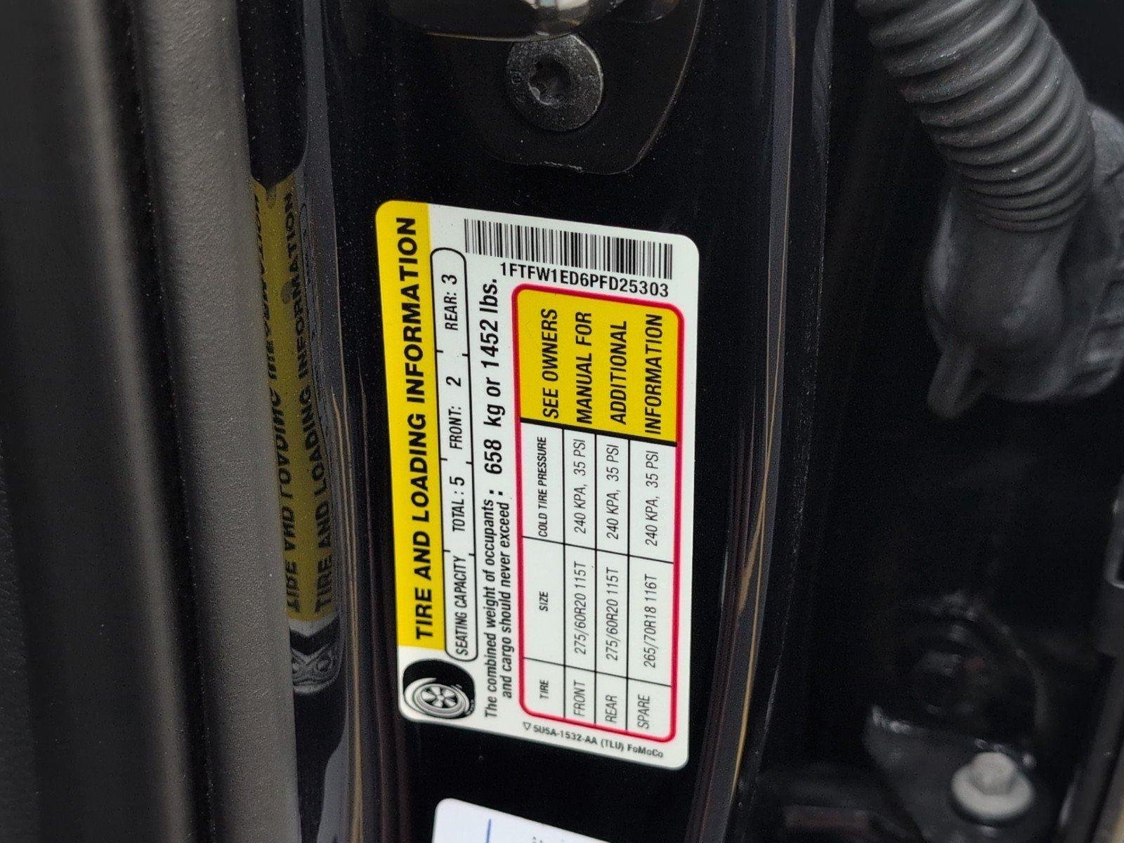 Used 2023 Antimatter Blue Ford LARIAT image 16