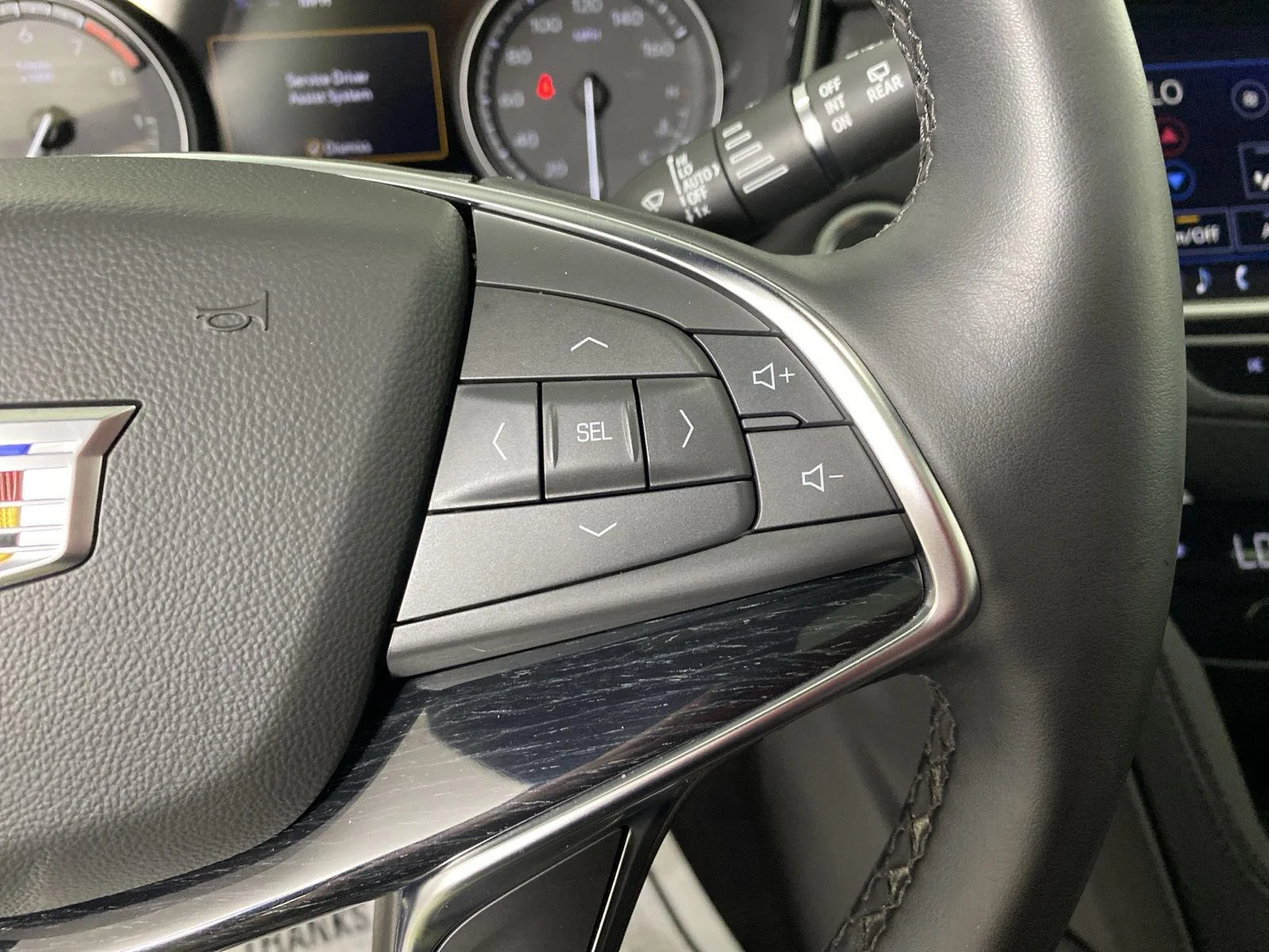Used 2025 Stellar Black Metallic Cadillac AWD Premium Luxury image 22
