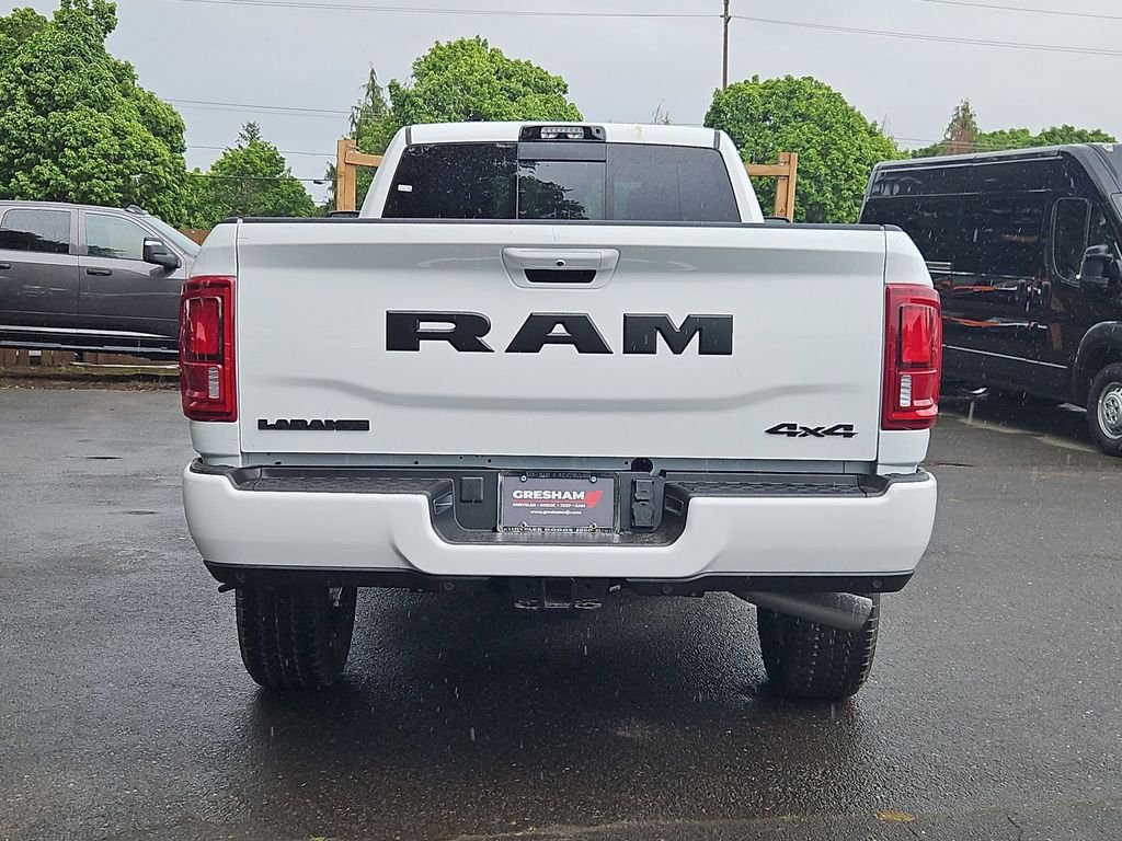New 2026 Bright White Clear-Coat Exterior Paint RAM Laramie image 6
