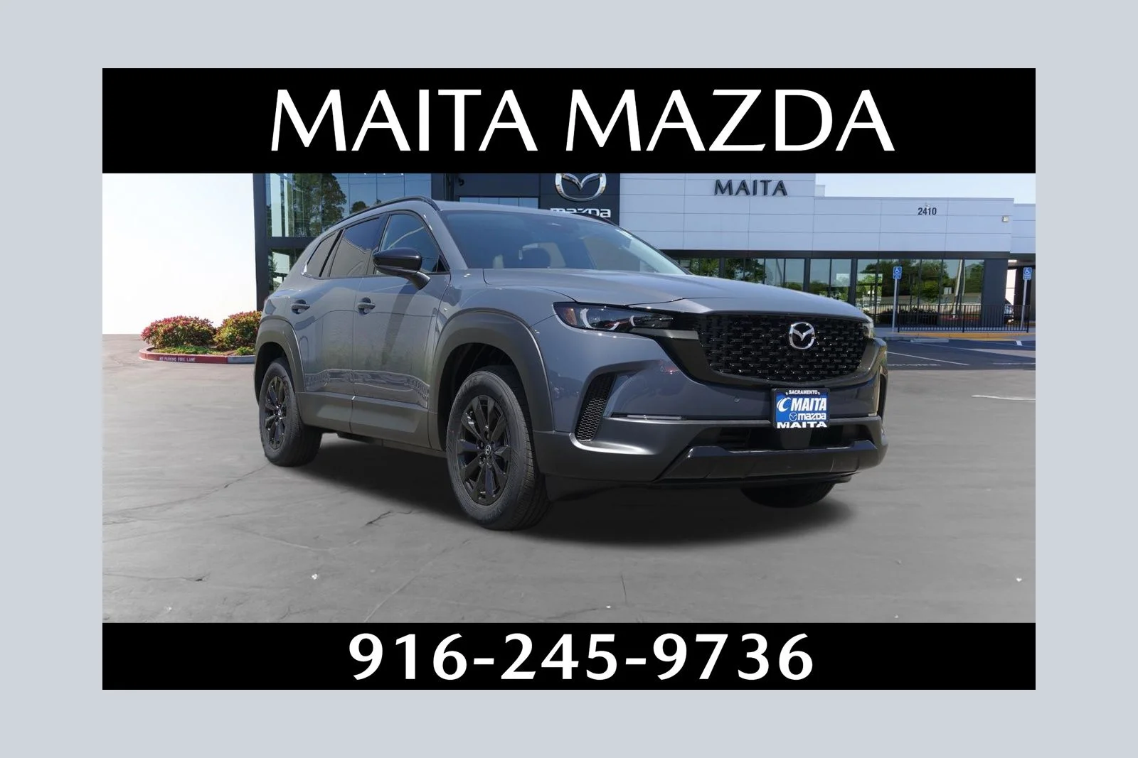 New 2026 Polymetal Gray Metallic Mazda Premium image 1