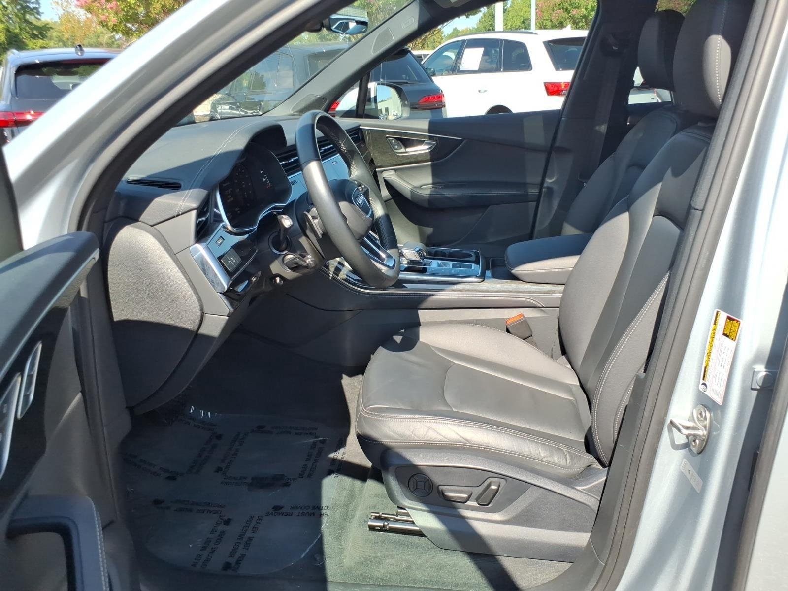 Used 2025 Satellite Silver Metallic Audi Premium Plus image 12