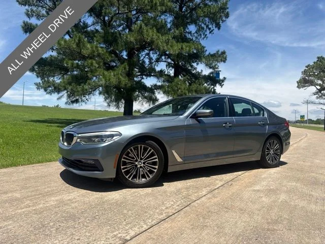 Used 2017 Blue BMW 530i xDrive image 4