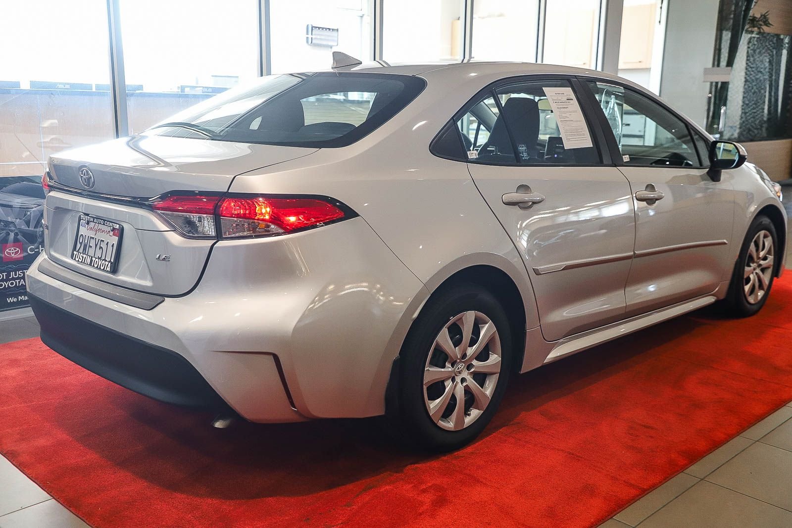 Certified Used 2024 Silver Toyota LE image 5