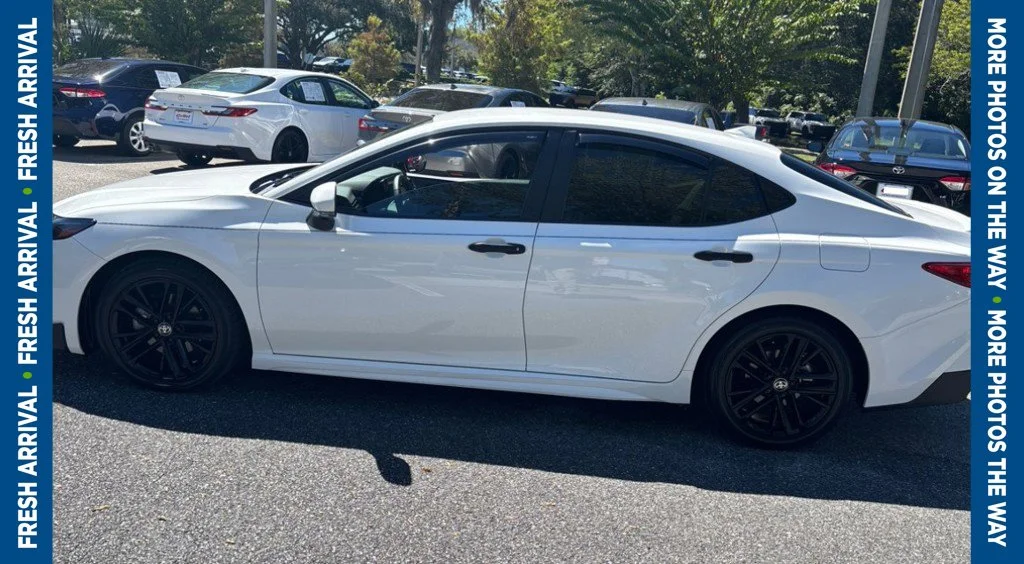 Used 2025 White Toyota SE image 4