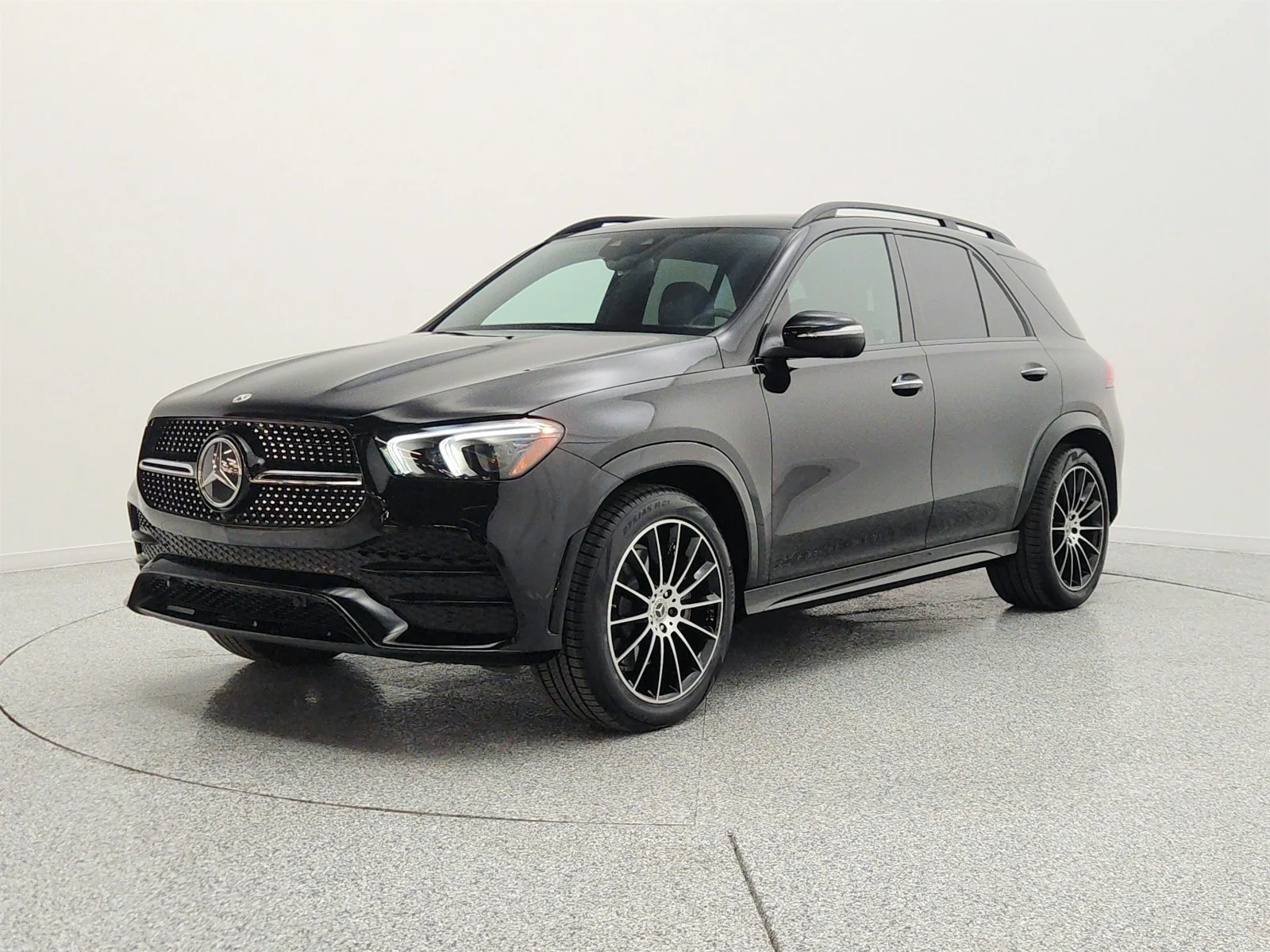 Certified Used 2023 Black Mercedes-Benz GLE 450 4MATIC® SUV image 1