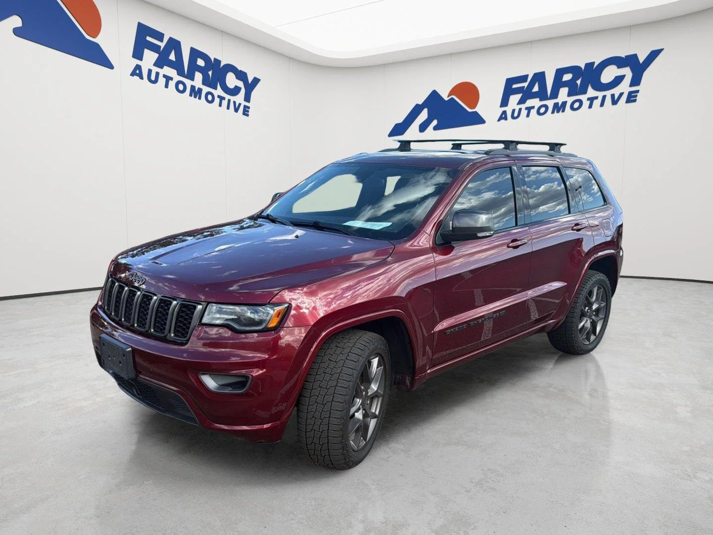 Used 2021 Velvet Red Pearlcoat Jeep 80th Anniversary image 1