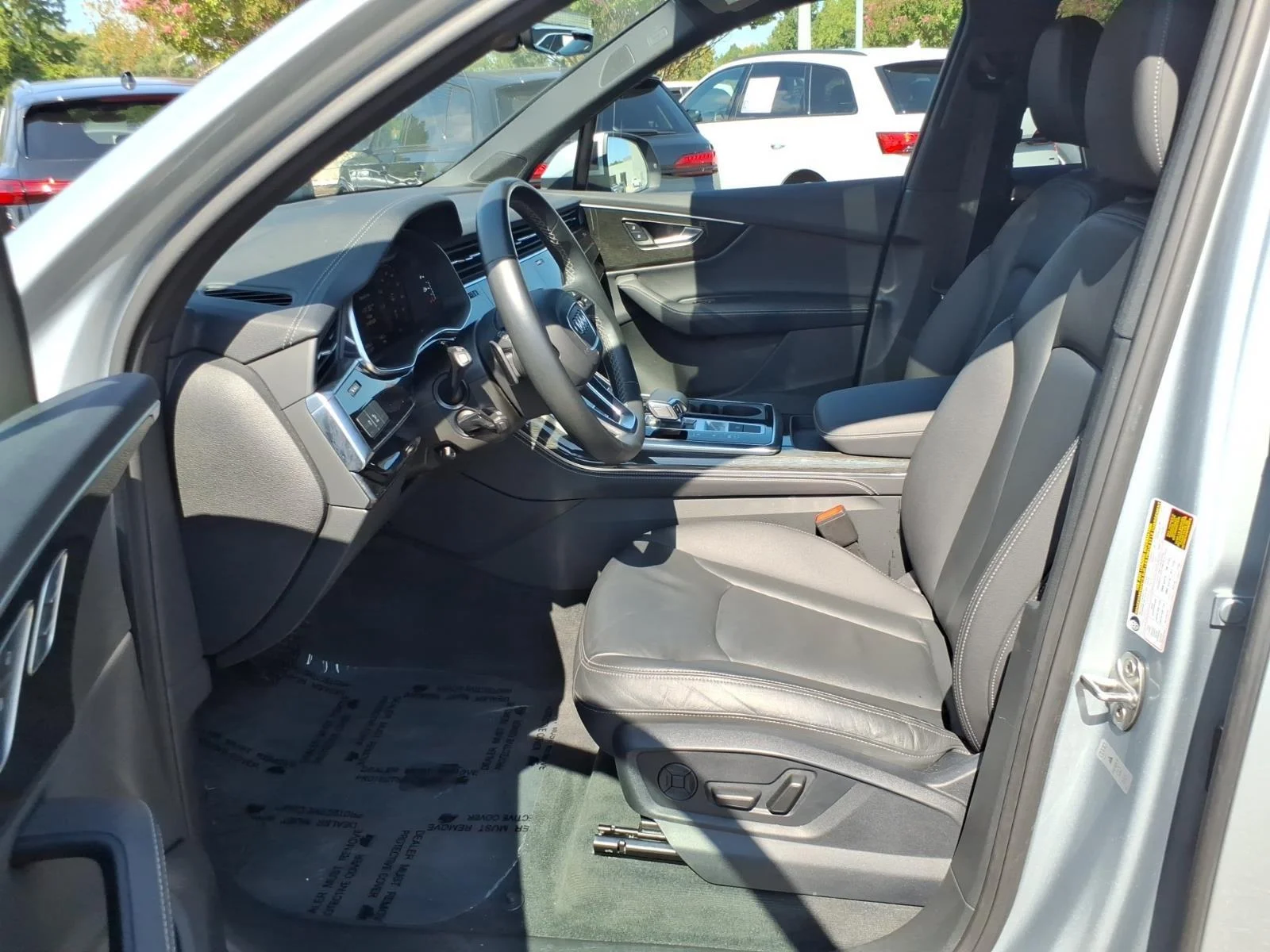 Certified Used 2025 Satellite Silver Metallic Audi Premium Plus image 12