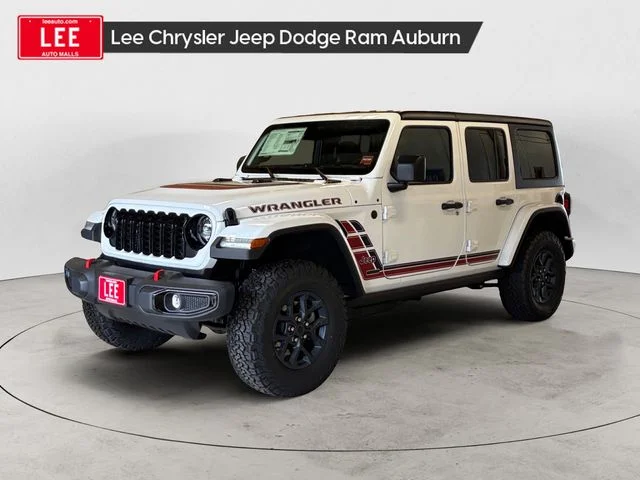 New 2026 White Jeep Sport image 1