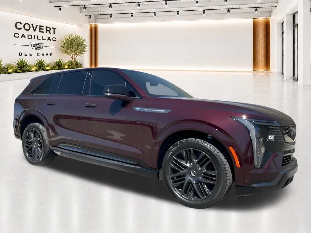 New 2025 Black Cherry Tintcoat Cadillac Sport 1 image 1
