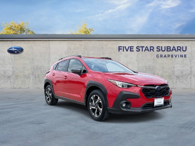 Certified Used 2024 Pure Red Subaru Premium image 1