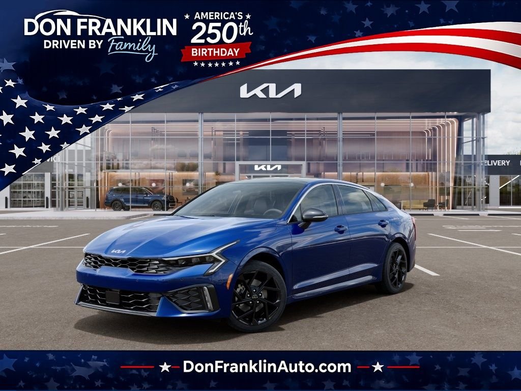 New 2026 Yacht Blue Kia GT-Line AWD image 1