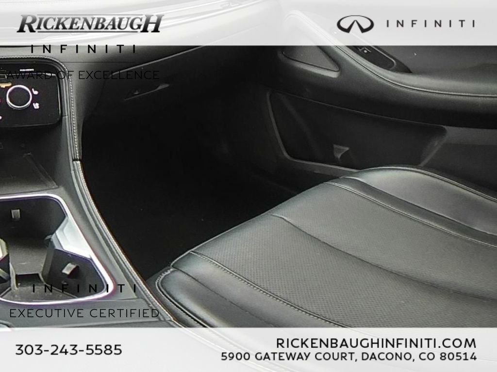 Certified Used 2023 White INFINITI LUXE image 24