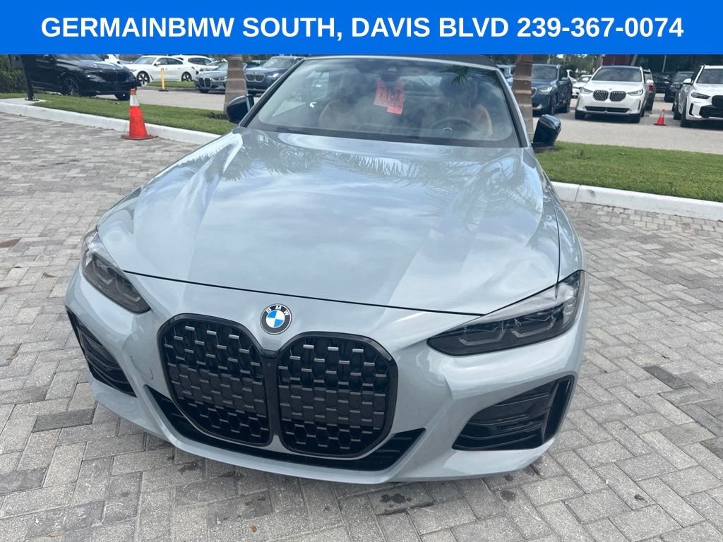 Certified Used 2024 Gray Metallic BMW 430i image 2
