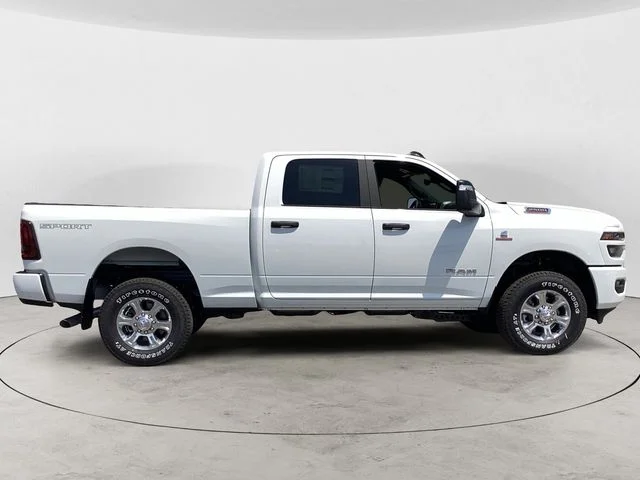 New 2026 Bright White Clearcoat Ram BIG HORN CREW CAB 4X4 6
