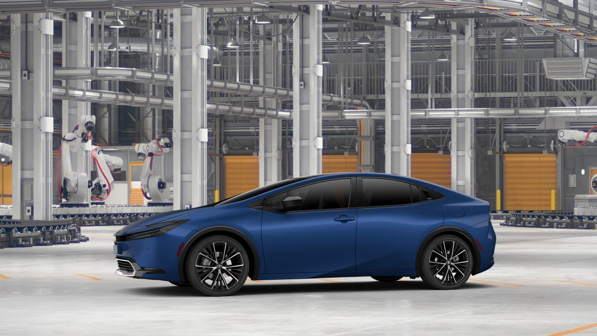 New 2027 Reservoir Blue Toyota XLE image 3