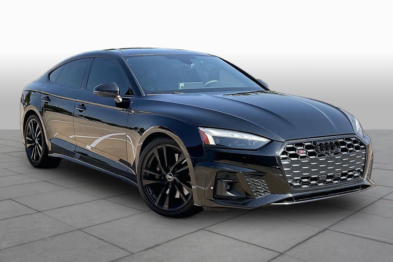 Used 2022 Mythos Black Metallic Audi Premium Plus image 3