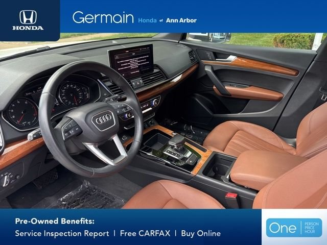 Used 2022 Ibis White Audi 45 S line Premium image 17