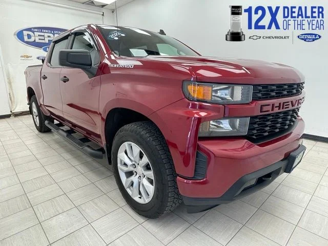 Certified Used 2022 Red Chevrolet  image 1