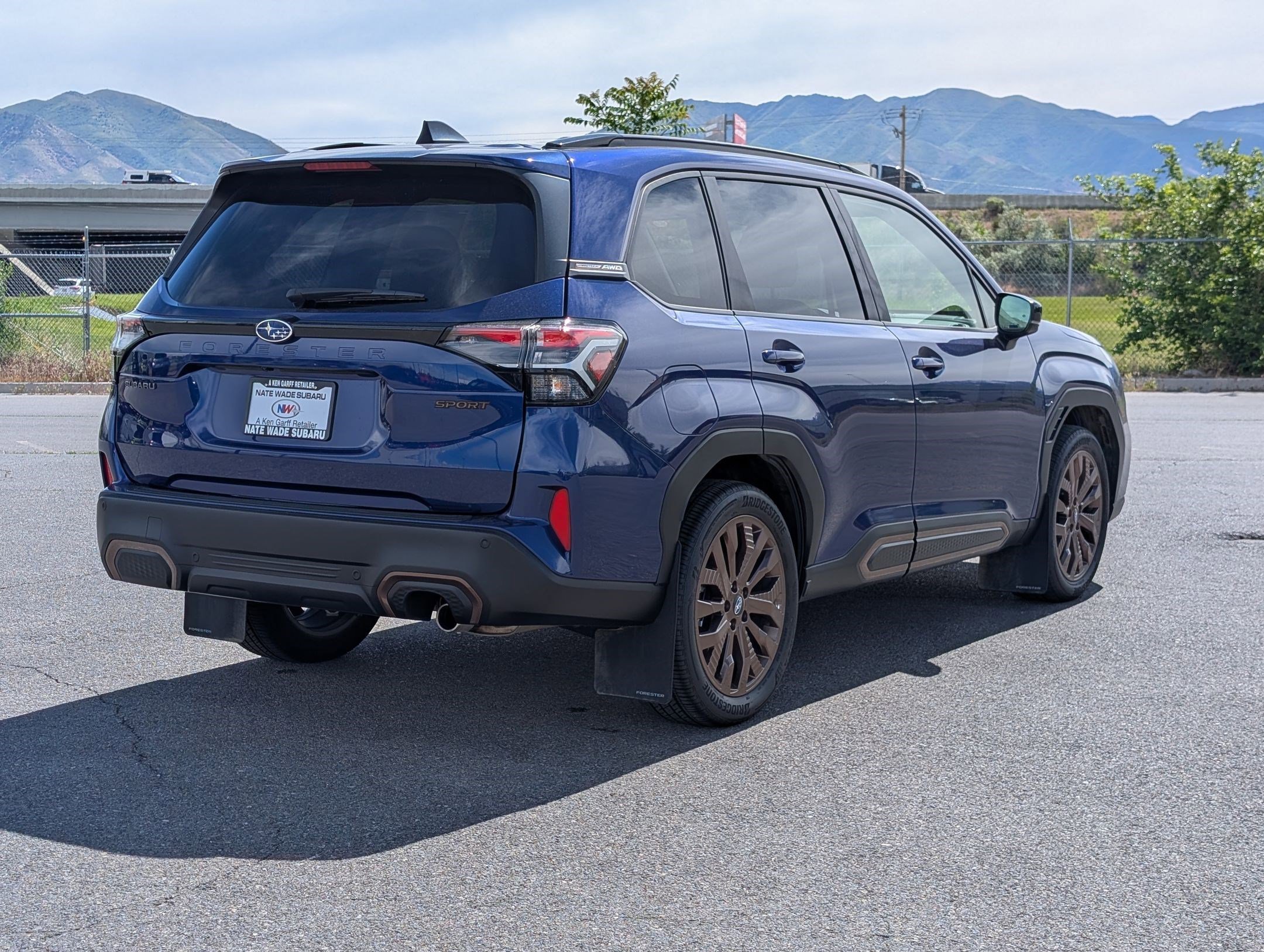 Used 2025 Sapphire Blue Pearl Subaru Sport image 3