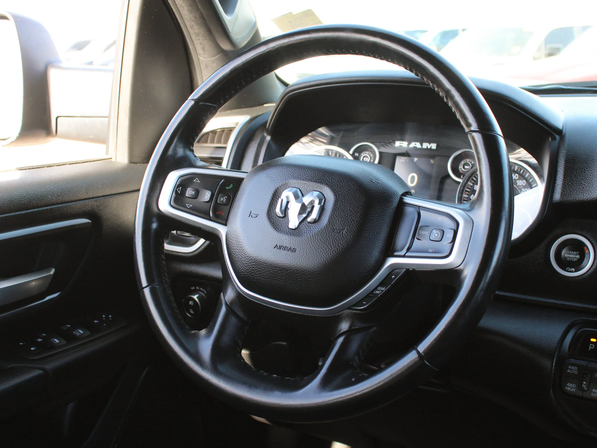 Certified Used 2023 Grey RAM Big Horn * No Accidents | Heated Seats | HEMI V8 | Apple CarPlay | Tonneau Cover image 6