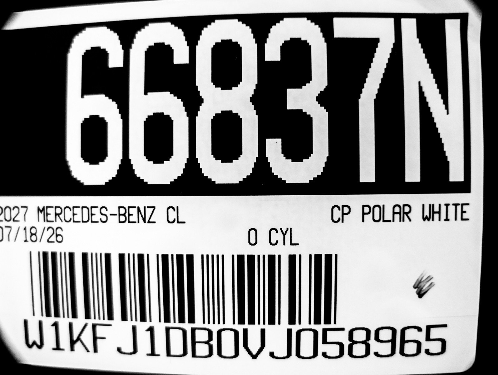 New 2027 Polar White Mercedes-Benz CLA 250+ image 25